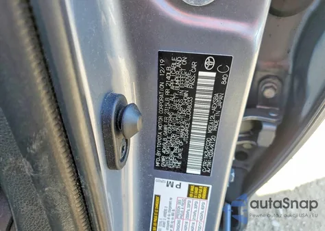 2020 Toyota Corolla Se z USA, uszkodzony, nr VIN JTDS4RCE1LJ048033